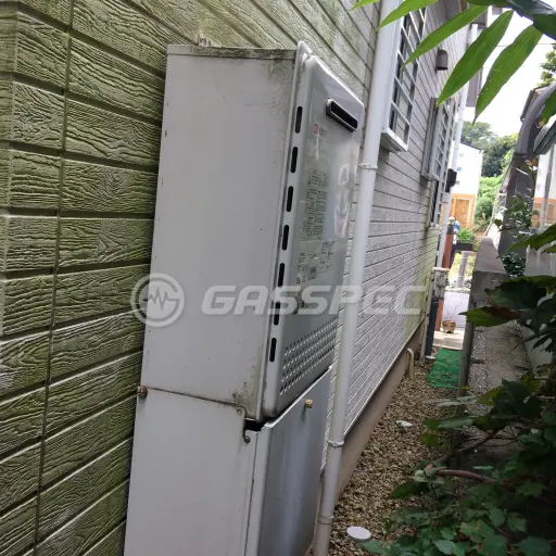 交換前の給湯器（ノーリツ GT-2450SAWX）