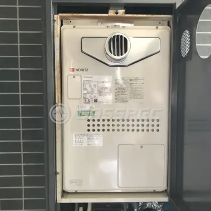 施工後の暖房熱源機（ノーリツ GTH-2444AWX3H-T-1 BL）