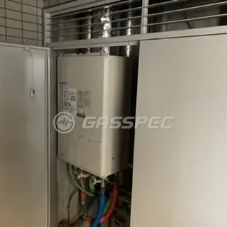 施工後の暖房熱源機（ノーリツ GTH-2444AWX3H-PFF-1 BL）
