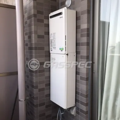 施工後の給湯器（リンナイ RUJ-A2400W）