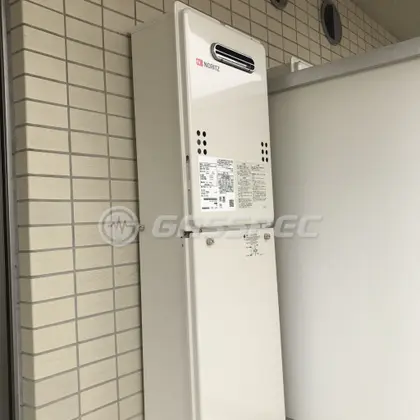 施工後の給湯器（ノーリツ GQ-1639WS-1）