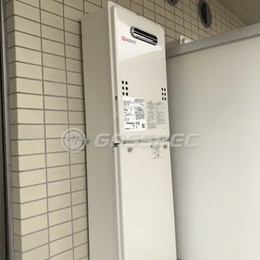 交換後の給湯器（ノーリツ GQ-1639WS-1）