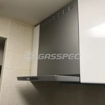 施工後のレンジフード（リンナイ LGR-3R-AP601SV）
