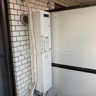 施工後の給湯器（リンナイ RUF-SA1615SAW）
