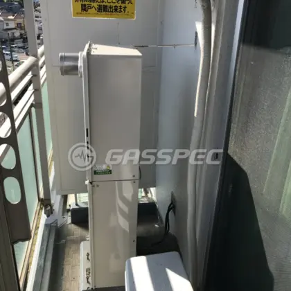 施工後の給湯器（リンナイ RUF-A1615SAT-L(B)）