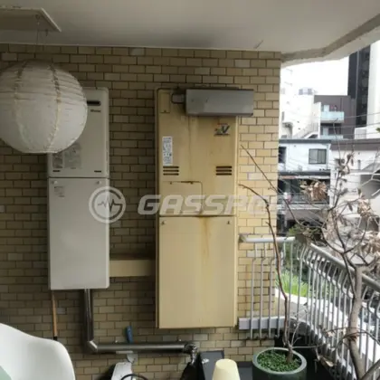 施工前の暖房熱源機（RUFH-V2403AA2-6）
