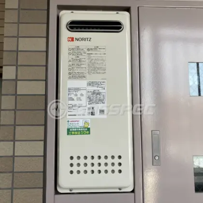 施工後の給湯器（ノーリツ GT-2053SAWX-4 BL）