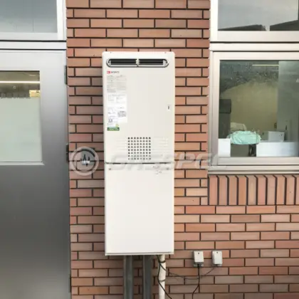 施工後の給湯器（ノーリツ GQ-5011WZ-2）