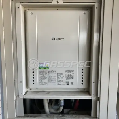施工後の給湯器（ノーリツ GT-2460AWX-H-2 BL）