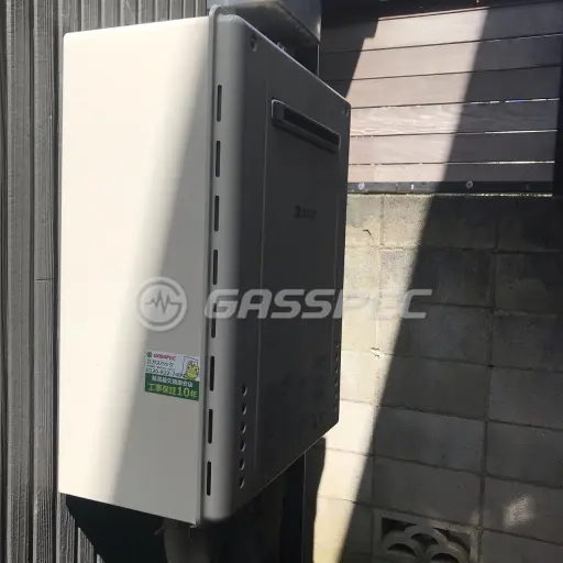 交換後の給湯器（ノーリツ GT-1660SAWX-2 BL）