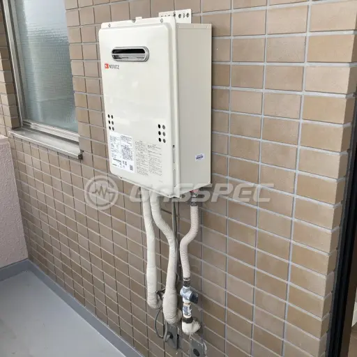 交換後の給湯器（ノーリツ GQ-1639WS-1）