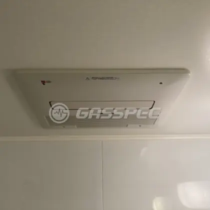 施工後の浴室乾燥機（ノーリツ BDV-4104AUKNC-J3-BL）