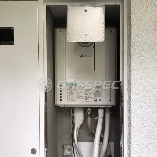 交換後の給湯器（ノーリツ GT-2060SAWX-T-2 BL）