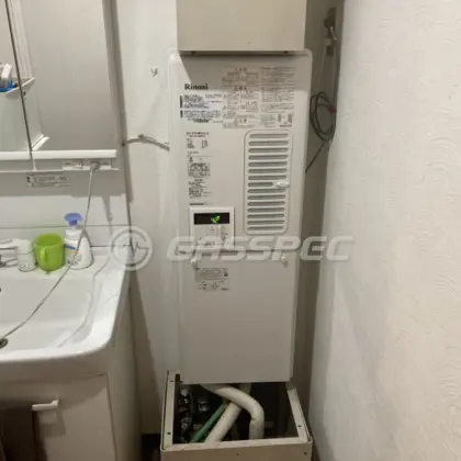 施工後の給湯器（リンナイ RUX-V1615SWFA(A)-E）