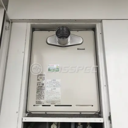 施工後の給湯器（リンナイ RUF-A2405SAT-L(B)）