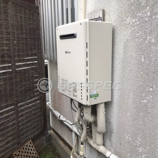 交換後の給湯器（ノーリツ GT-1660SAWX-2 BL）