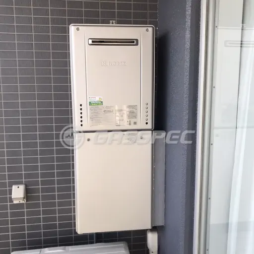 交換後の給湯器（ノーリツ GT-C2462SAWX-2 BL）