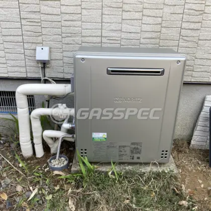 施工後の給湯器（ノーリツ GT-C2062SARX-2 BL）