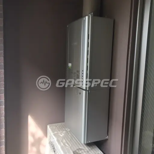 交換後の給湯器（ノーリツ GT-C2462SAWX-H-2 BL）