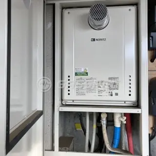 施工後の給湯器（ノーリツ GT-2060SAWX-T-2 BL）