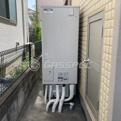 施工後のエコキュート（三菱 SRT-W375）