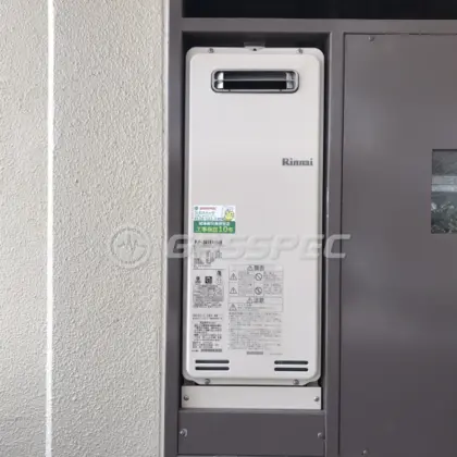 施工後の給湯器（リンナイ RUF-SA1615SAW）