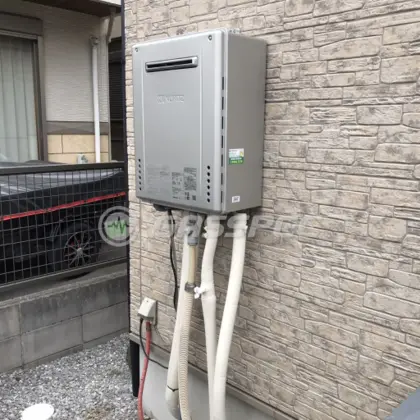 施工後の給湯器（ノーリツ GT-C2462SAWX-2 BL）