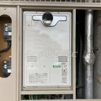 施工後の暖房熱源機（リンナイ RUFH-A2400AT2-3）