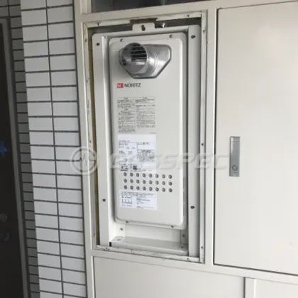 施工後の給湯器（ノーリツ GQ-1628AWX-T-DX BL）