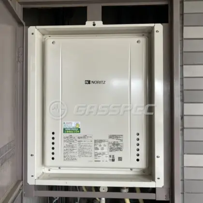 施工後の給湯器（ノーリツ GT-2060SAWX-TB-2 BL）