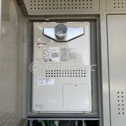 施工後の暖房熱源機（ノーリツ GTH-2444AWX3H-T-1 BL）