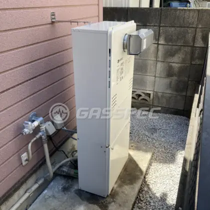 施工後の暖房熱源機（ノーリツ GTH-C2461AW3H BL）