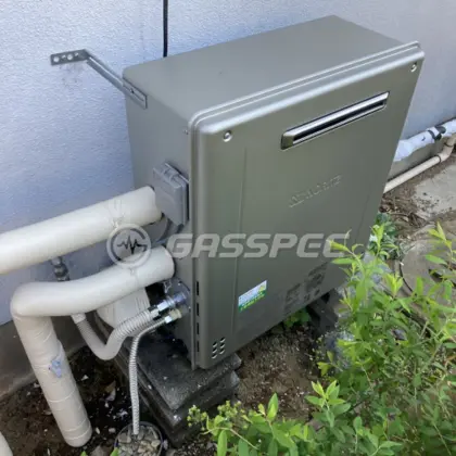 施工後の給湯器（ノーリツ GT-C2062ARX-2 BL）