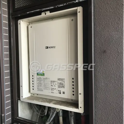 交換後の給湯器（ノーリツ GT-2460SAWX-H-2 BL）