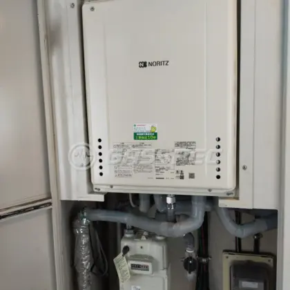 施工後の給湯器（ノーリツ GT-2460SAWX-TB-2 BL）