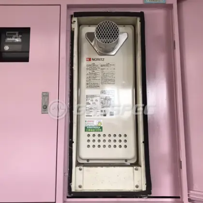施工後の給湯器（ノーリツ GT-2053SAWX-T-4 BL）