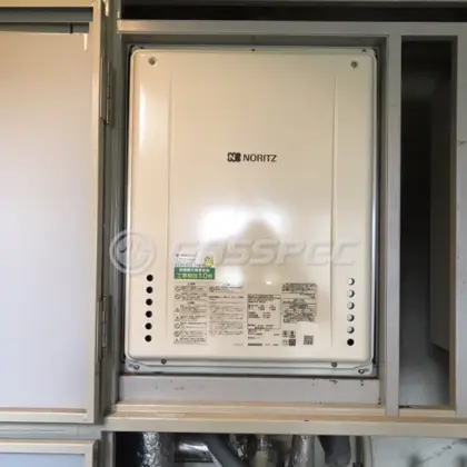 施工後の給湯器（ノーリツ GT-2060SAWX-TB-2 BL）