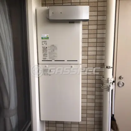 施工後の給湯器（リンナイ RUF-A2405SAA(B)）