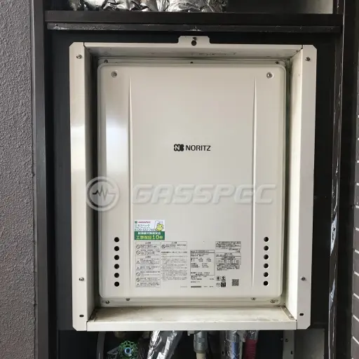 交換後の給湯器（ノーリツ GT-2460SAWX-H-2 BL）