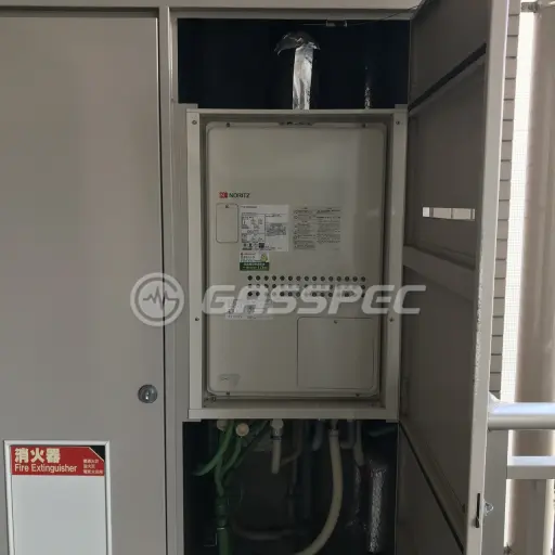 交換後の暖房熱源機（ノーリツ GTH-2444AWX3H-H-1 BL）