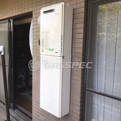 施工後の給湯器（リンナイ RUJ-A1610W）