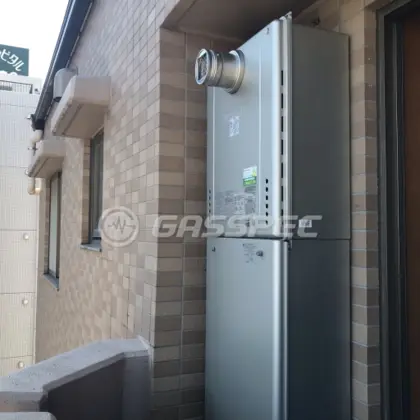 施工後の給湯器（ノーリツ GT-C2462AWX-T-2 BL）