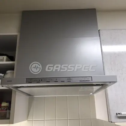 施工後のレンジフード（ノーリツ NFG6S21MSI）