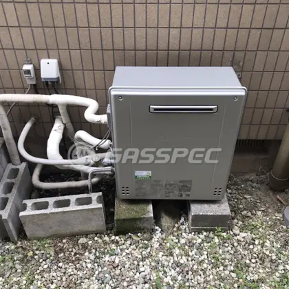 施工後の給湯器（ノーリツ GT-C2462SARX-2 BL）