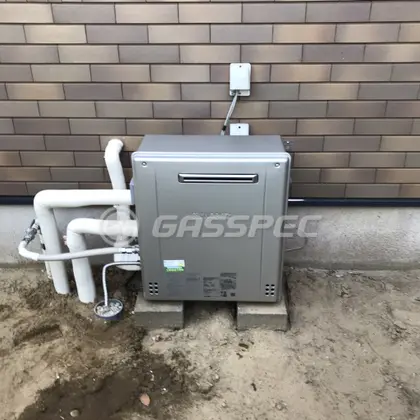 施工後の給湯器（ノーリツ GT-C2462SARX-2 BL）