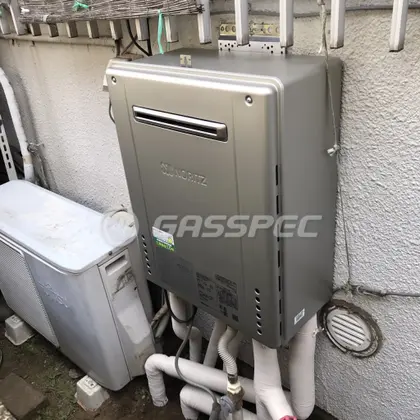 施工後の給湯器（ノーリツ GT-C1662SAWX-2 BL）