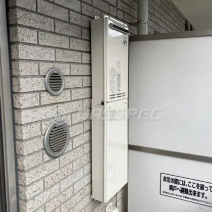 施工後の給湯器（リンナイ RUK-V1610W-E）