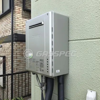 施工後の給湯器（ノーリツ GT-C2462SAWX-2 BL）