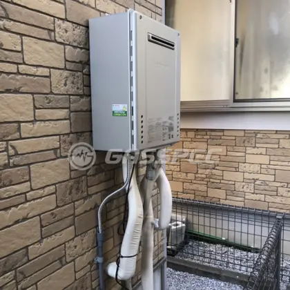 施工後の給湯器（ノーリツ GT-C2462SAWX-2 BL）