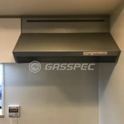 施工前のレンジフード（VFB-1075NB PX）